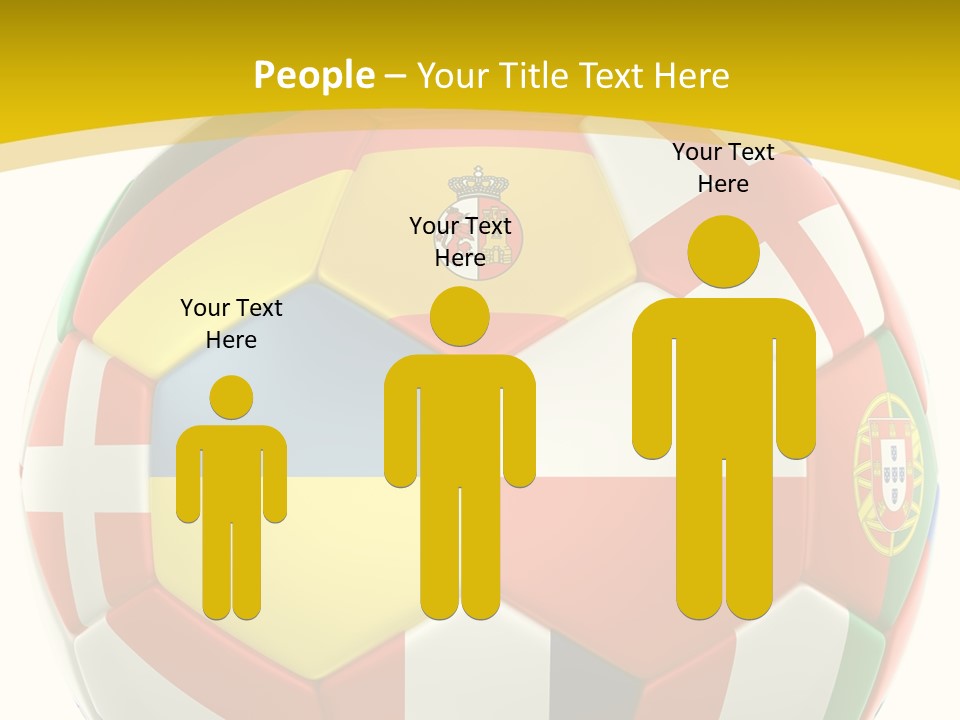 National England White Background PowerPoint Template