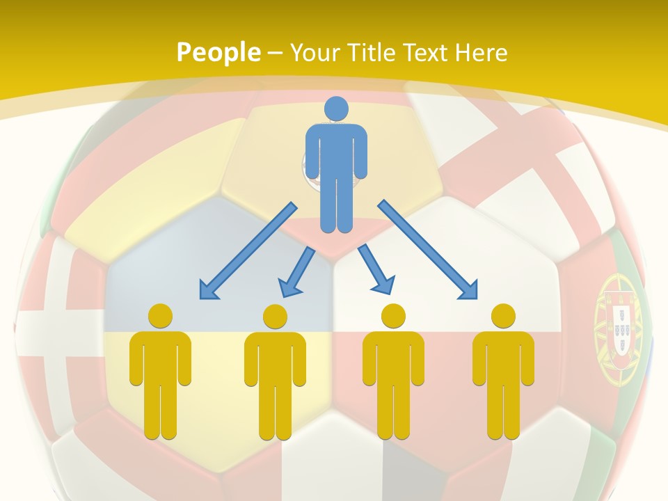 National England White Background PowerPoint Template