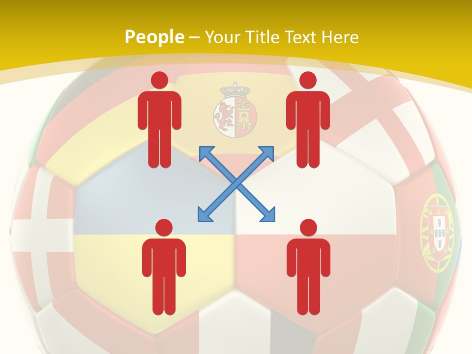 National England White Background PowerPoint Template