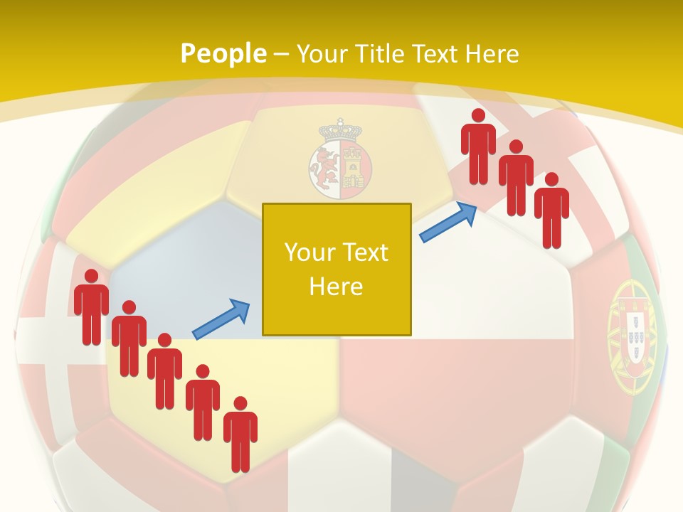 National England White Background PowerPoint Template