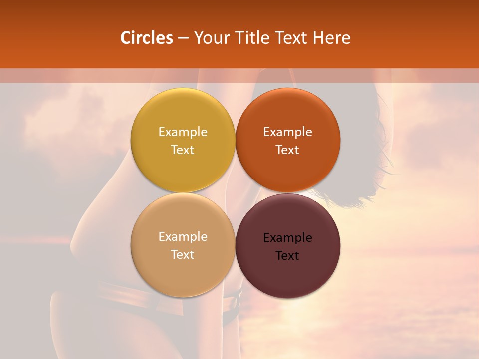 Belly Sexy Shape PowerPoint Template