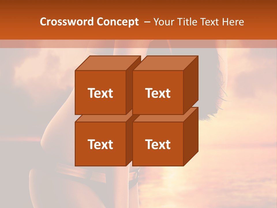 Belly Sexy Shape PowerPoint Template