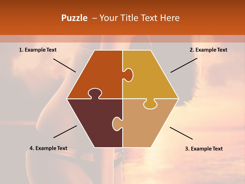 Belly Sexy Shape PowerPoint Template