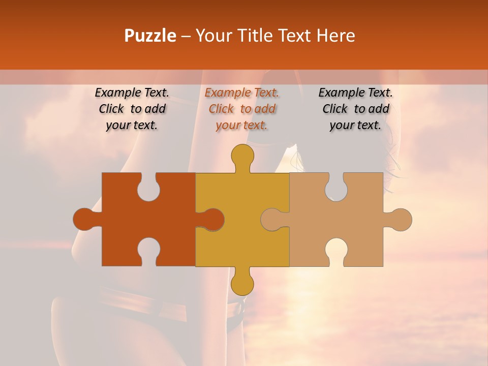 Belly Sexy Shape PowerPoint Template