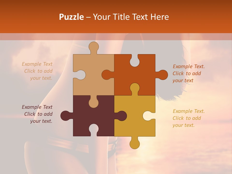 Belly Sexy Shape PowerPoint Template