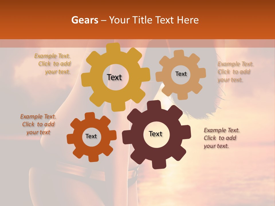 Belly Sexy Shape PowerPoint Template