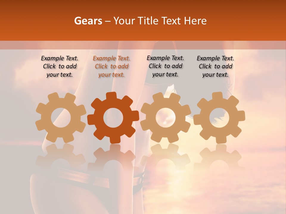 Belly Sexy Shape PowerPoint Template