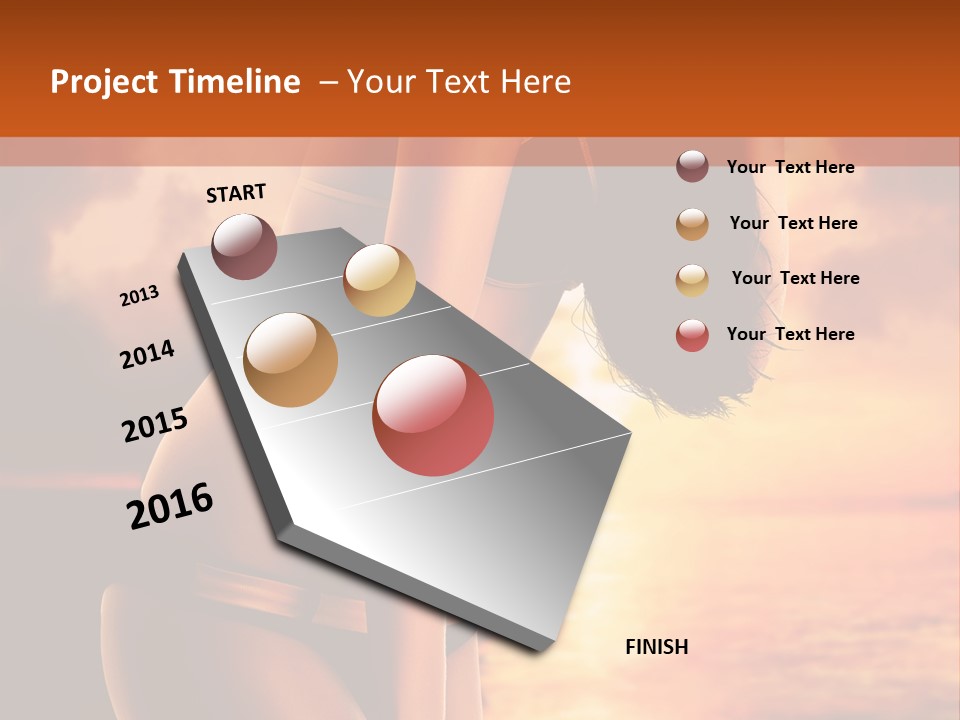 Belly Sexy Shape PowerPoint Template