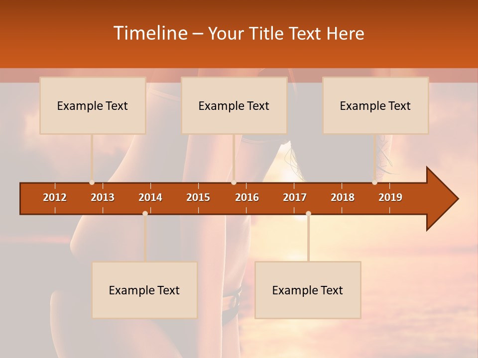Belly Sexy Shape PowerPoint Template