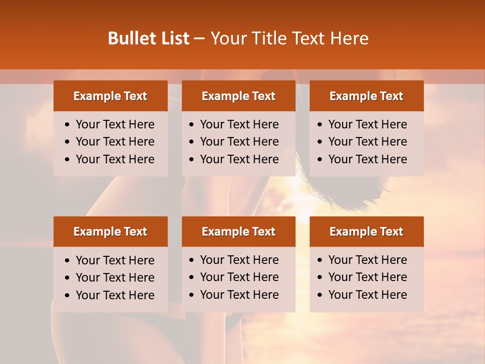 Belly Sexy Shape PowerPoint Template