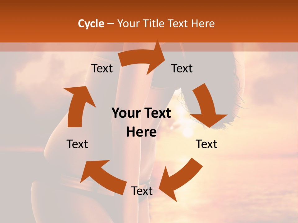 Belly Sexy Shape PowerPoint Template