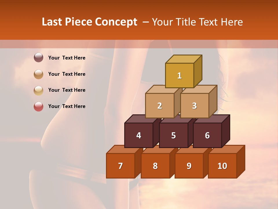 Belly Sexy Shape PowerPoint Template