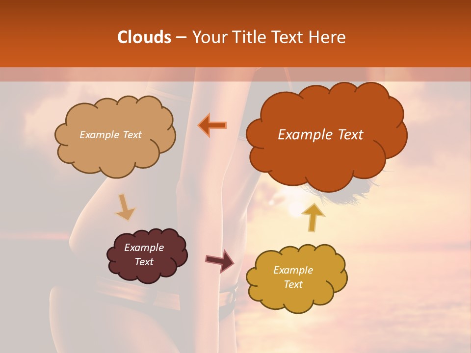 Belly Sexy Shape PowerPoint Template