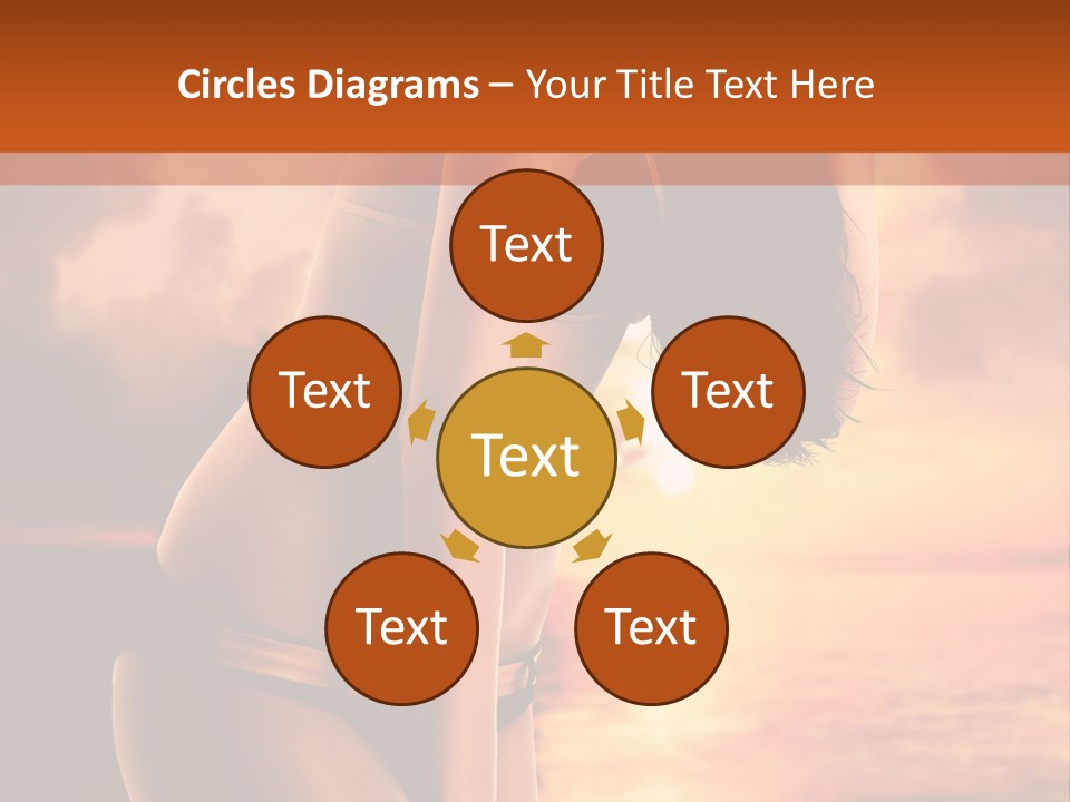 Belly Sexy Shape PowerPoint Template