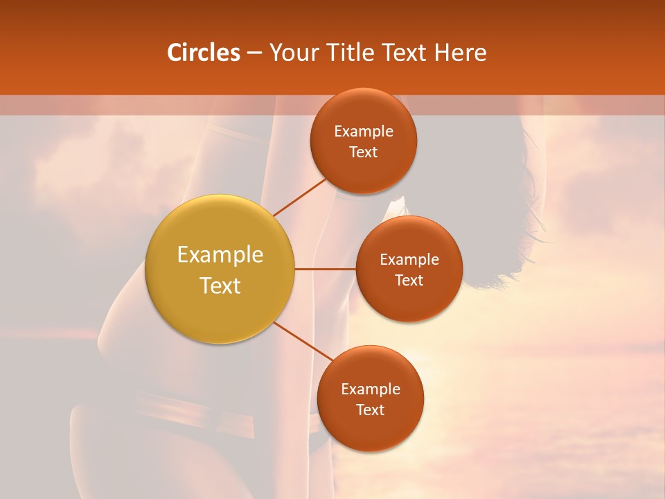 Belly Sexy Shape PowerPoint Template