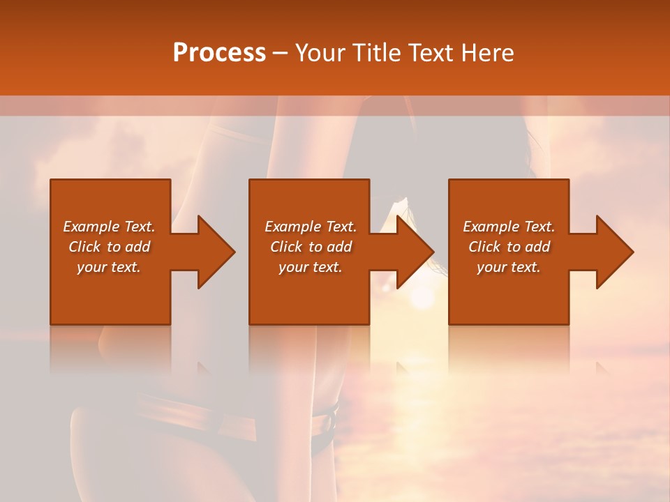 Belly Sexy Shape PowerPoint Template