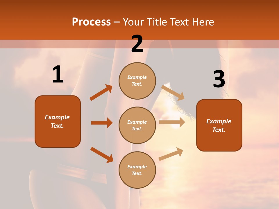 Belly Sexy Shape PowerPoint Template