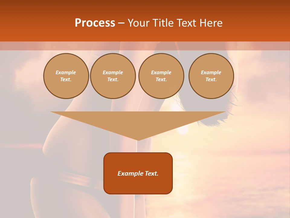 Belly Sexy Shape PowerPoint Template