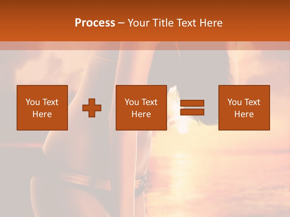Belly Sexy Shape PowerPoint Template