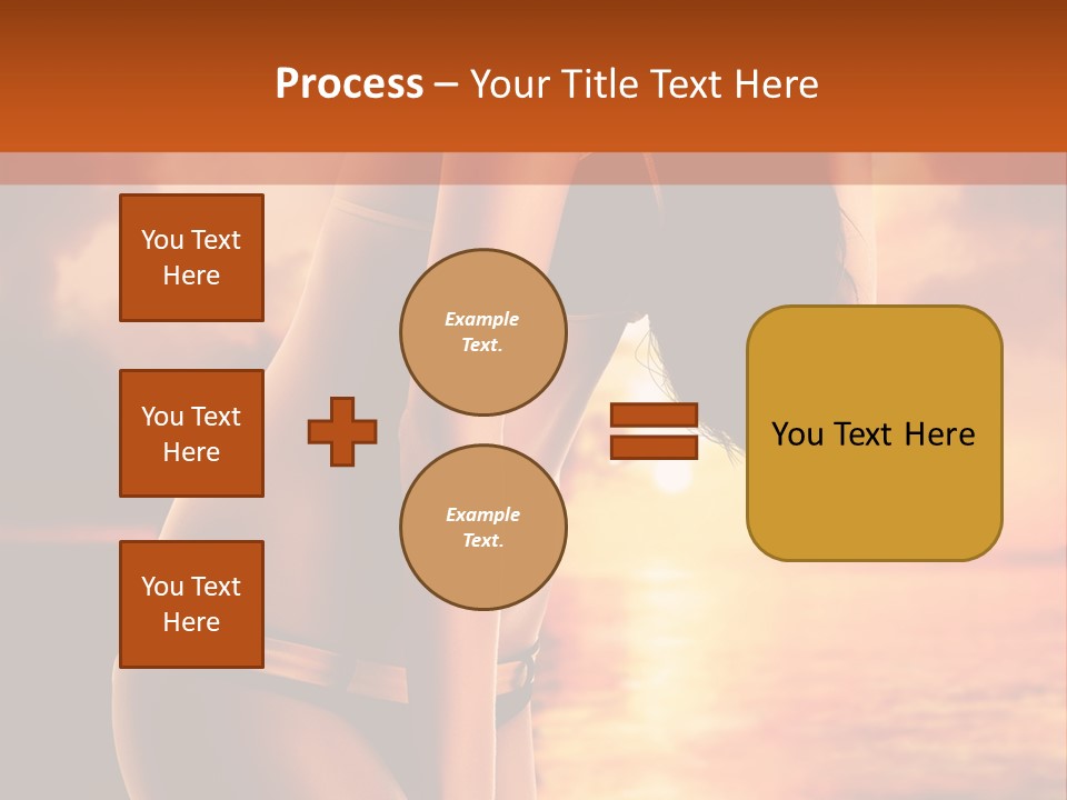 Belly Sexy Shape PowerPoint Template
