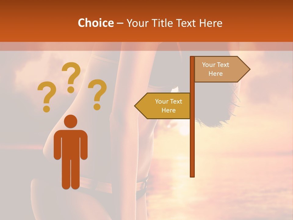 Belly Sexy Shape PowerPoint Template