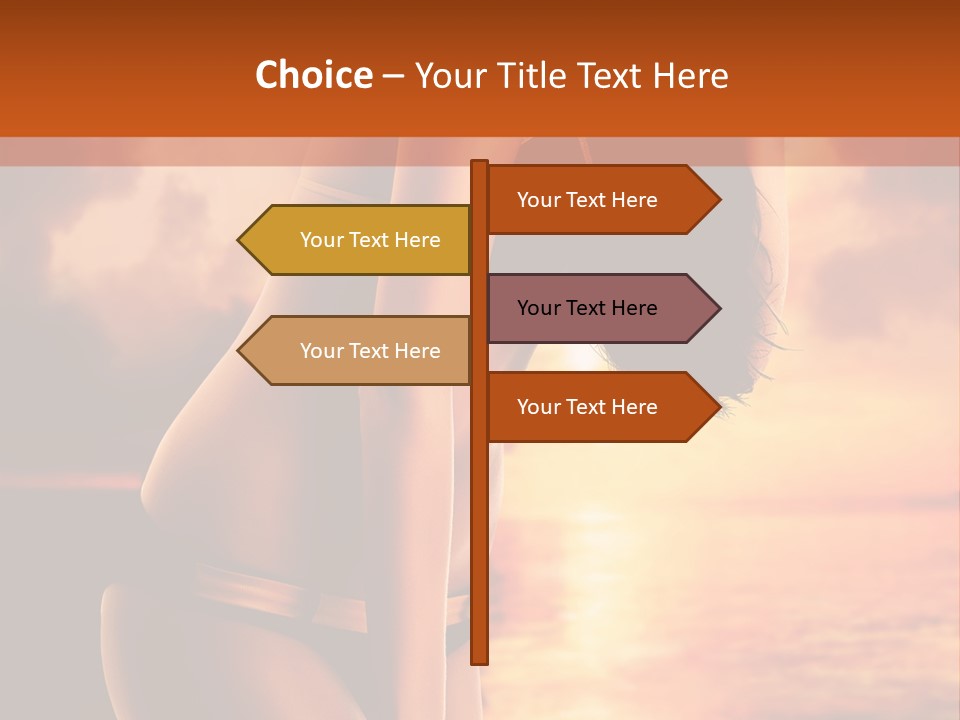 Belly Sexy Shape PowerPoint Template