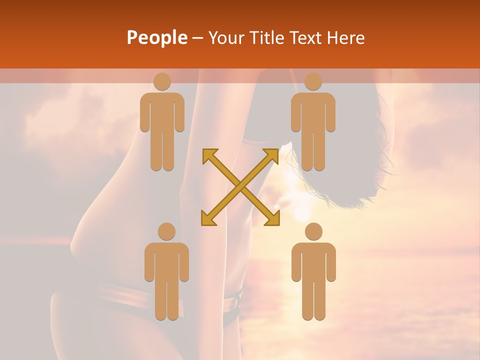 Belly Sexy Shape PowerPoint Template