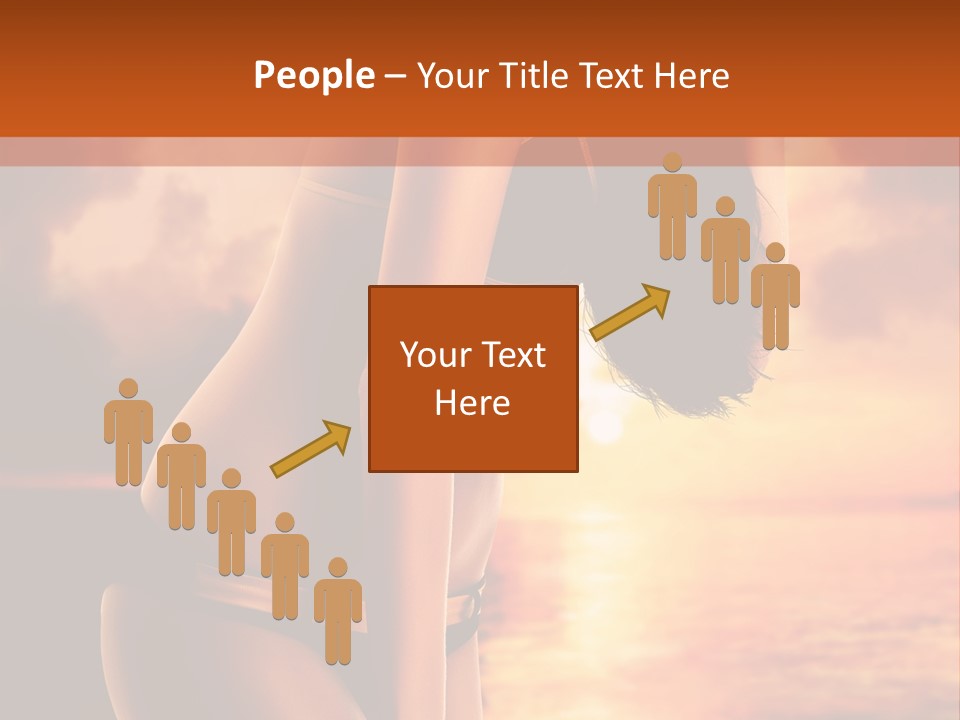 Belly Sexy Shape PowerPoint Template