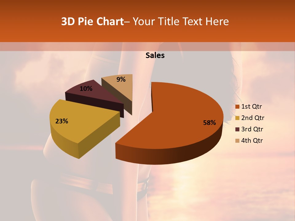Belly Sexy Shape PowerPoint Template