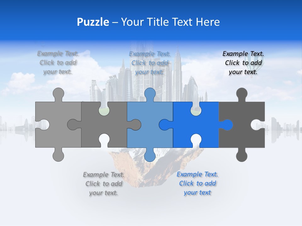 Town Dwelling Architecture PowerPoint Template