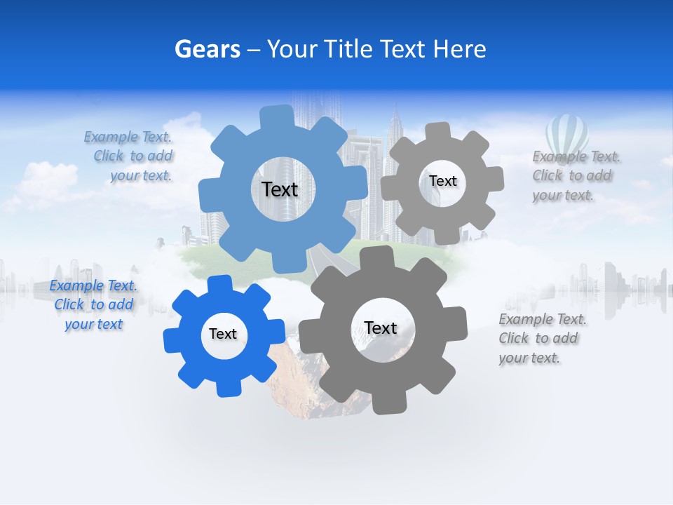 Town Dwelling Architecture PowerPoint Template