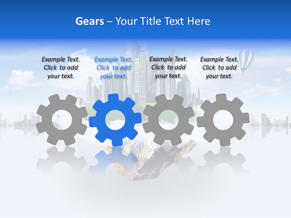 Town Dwelling Architecture PowerPoint Template