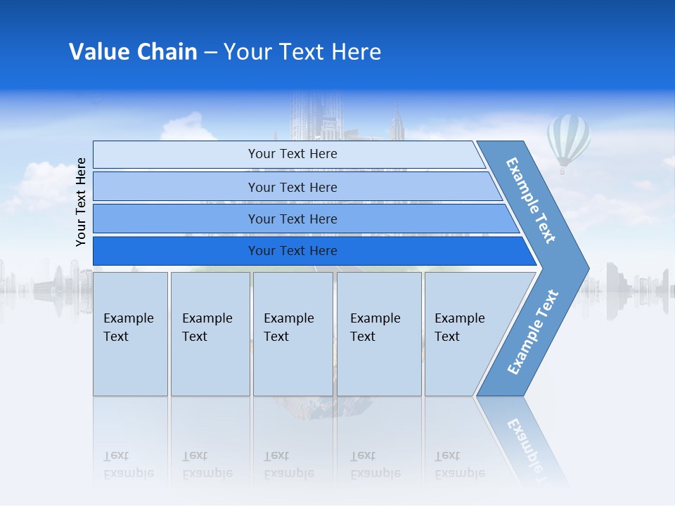 Town Dwelling Architecture PowerPoint Template