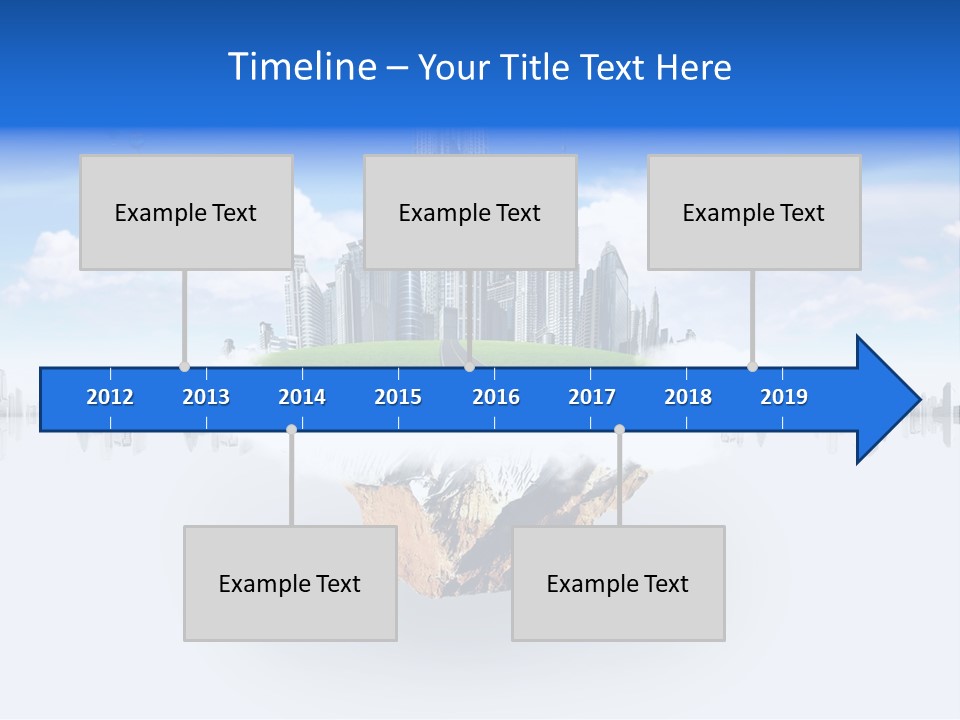 Town Dwelling Architecture PowerPoint Template