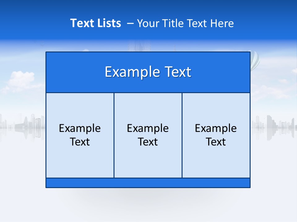Town Dwelling Architecture PowerPoint Template