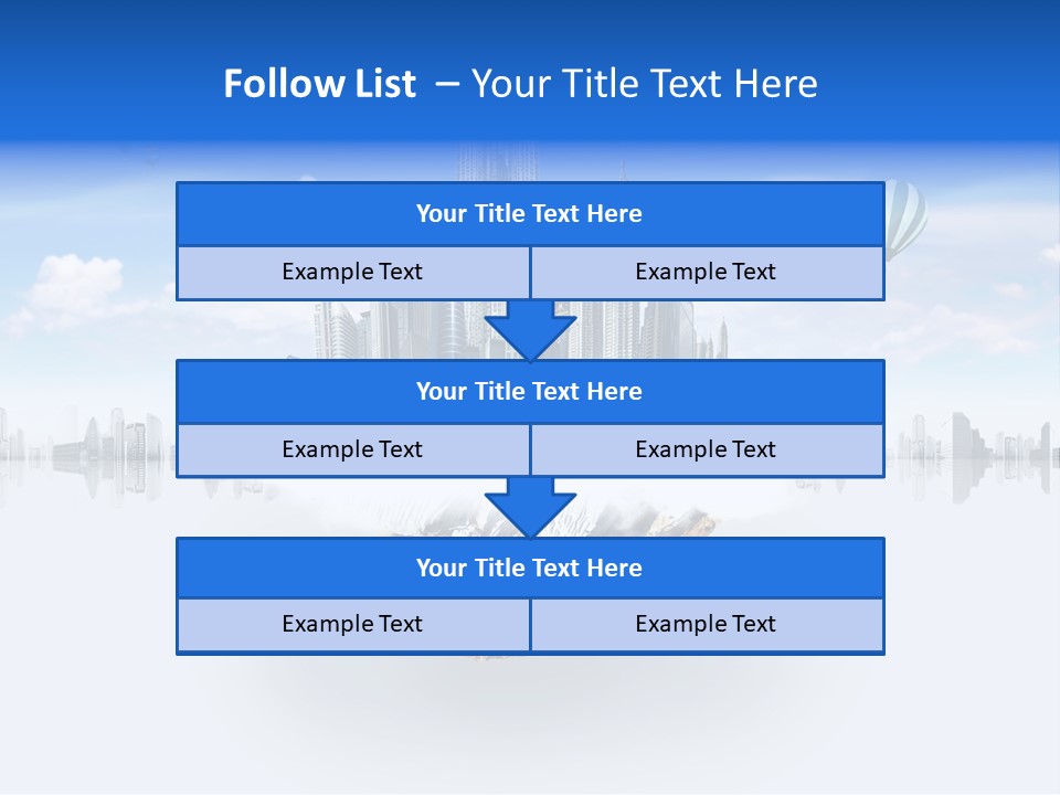 Town Dwelling Architecture PowerPoint Template