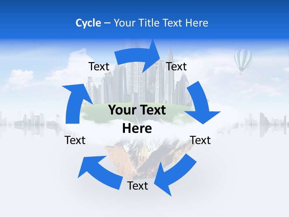 Town Dwelling Architecture PowerPoint Template