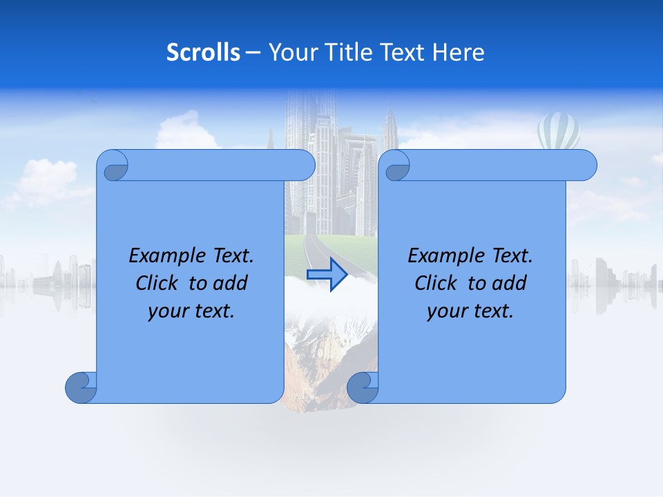 Town Dwelling Architecture PowerPoint Template