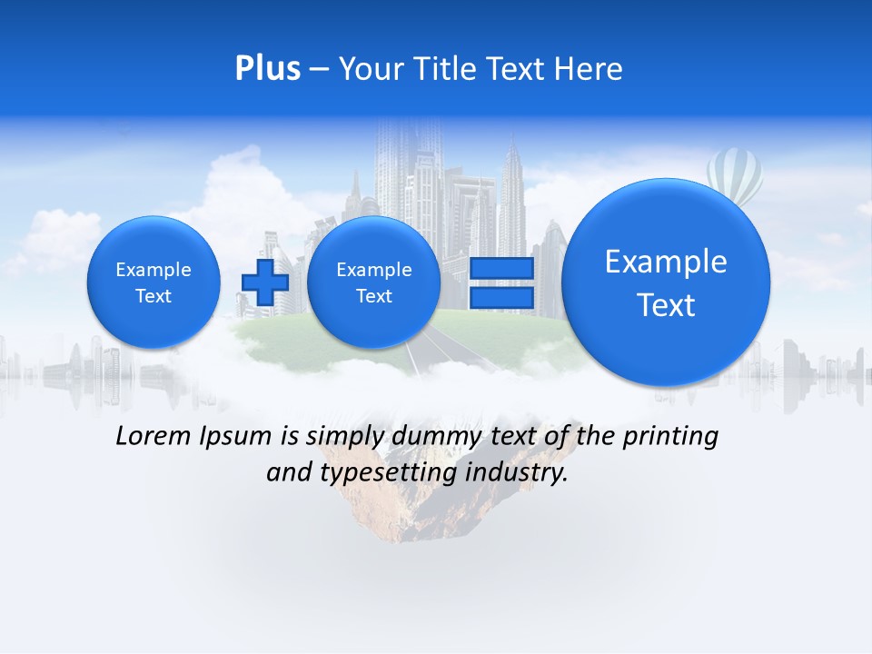 Town Dwelling Architecture PowerPoint Template