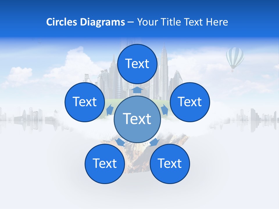 Town Dwelling Architecture PowerPoint Template