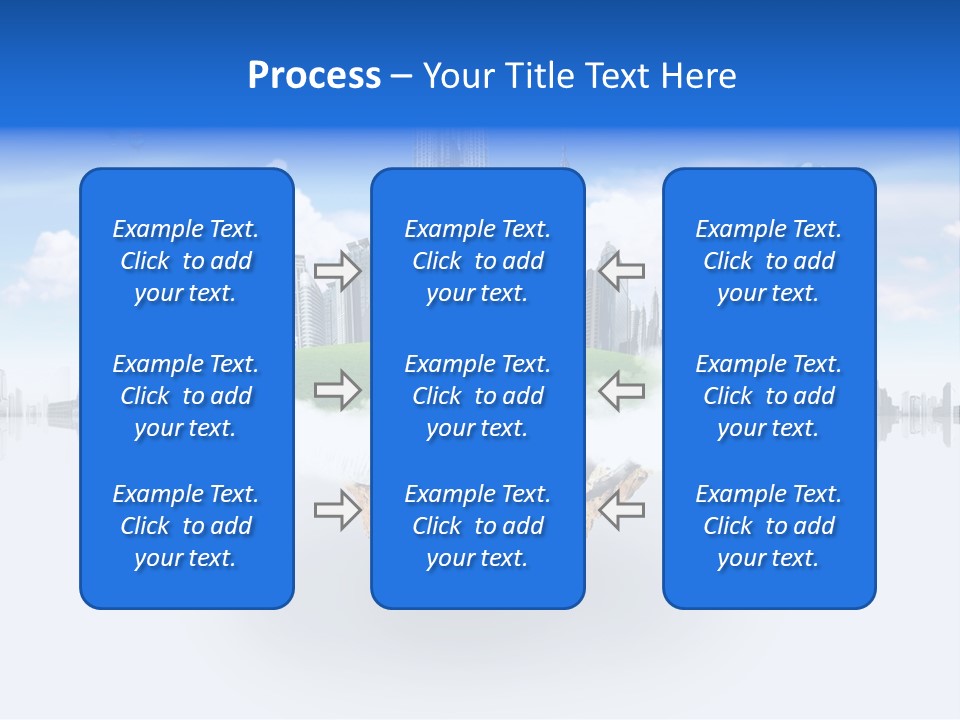 Town Dwelling Architecture PowerPoint Template