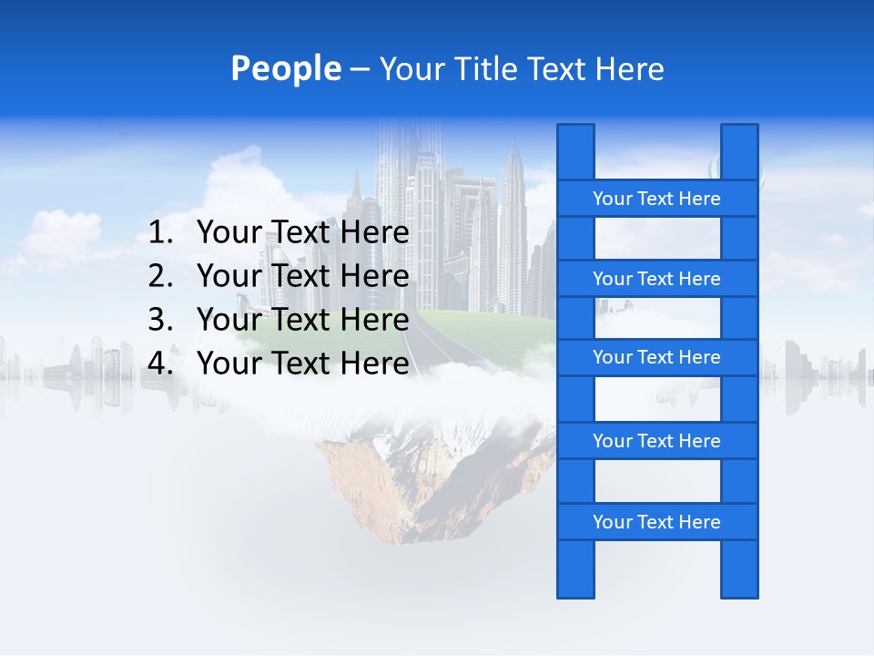 Town Dwelling Architecture PowerPoint Template