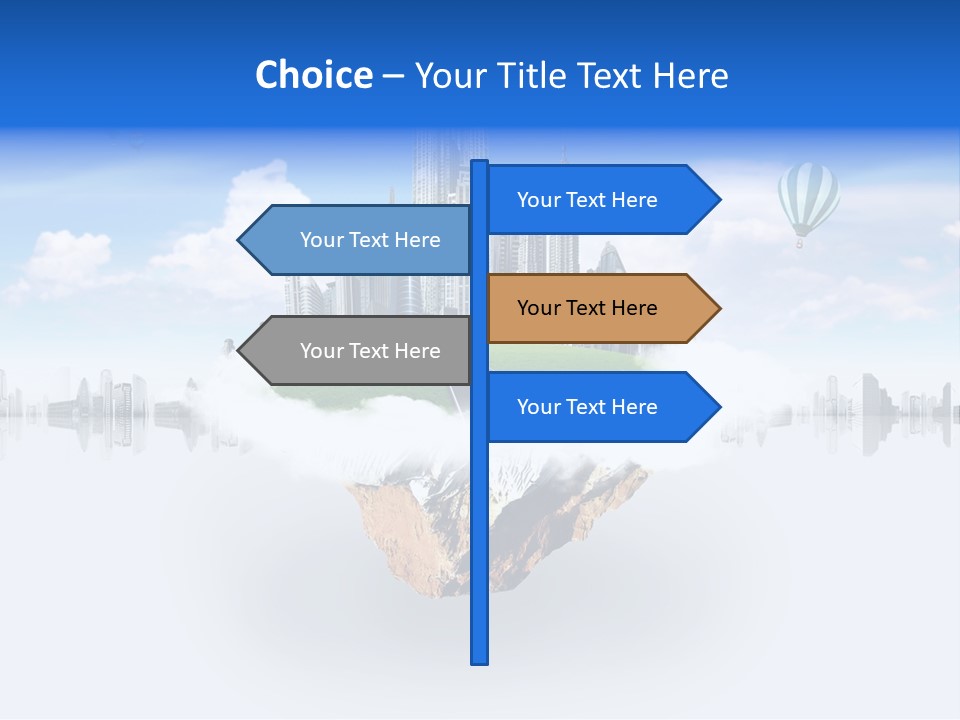Town Dwelling Architecture PowerPoint Template