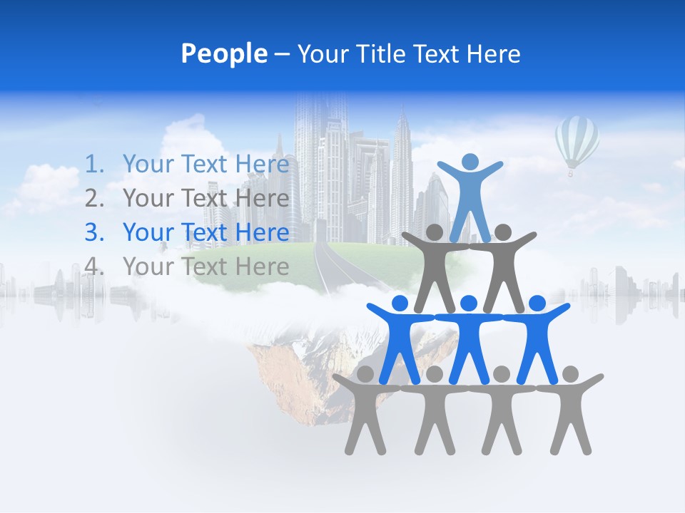 Town Dwelling Architecture PowerPoint Template