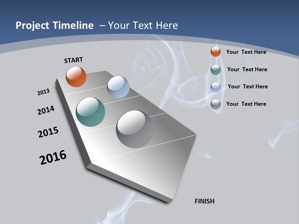 Addict Bad Damaging PowerPoint Template