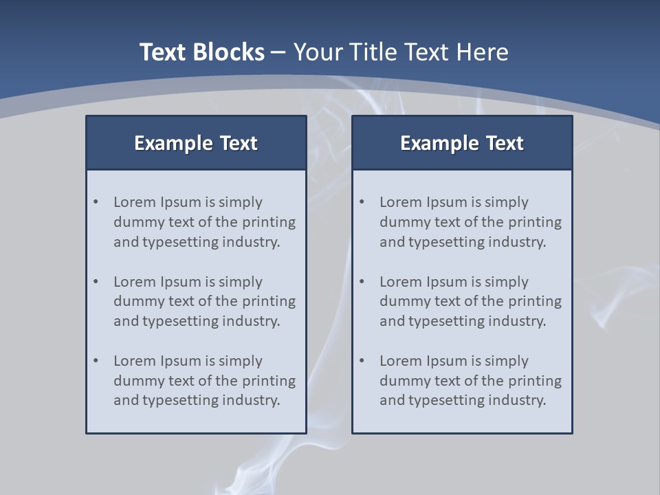 Addict Bad Damaging PowerPoint Template