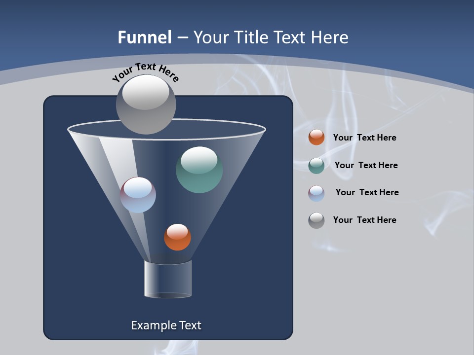 Addict Bad Damaging PowerPoint Template