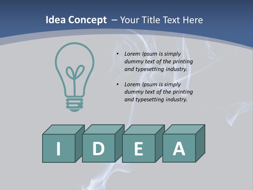 Addict Bad Damaging PowerPoint Template