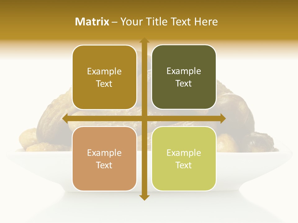 I Olated Cucumber Pre Erved PowerPoint Template