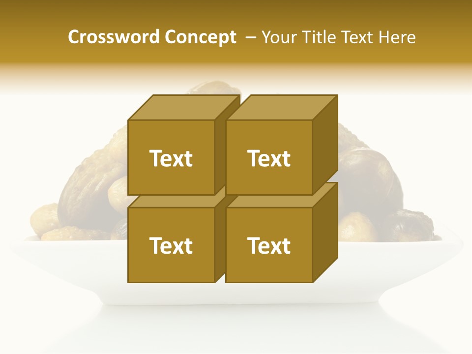 I Olated Cucumber Pre Erved PowerPoint Template